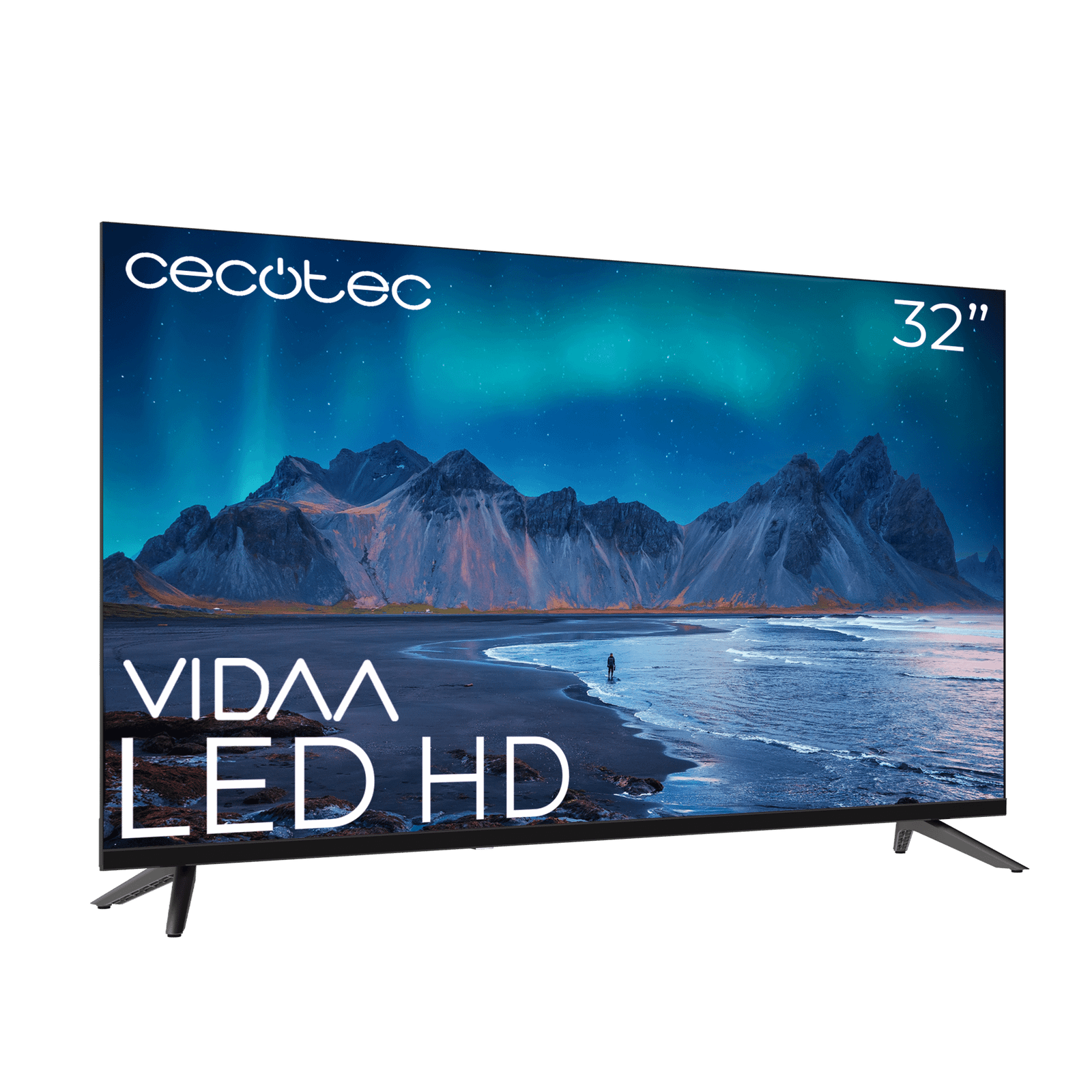 A5 series ALH50032 Televisión LED 32” con resolución HD con sistema Dolby, Smart TV VIDAA, WiFi Integrado, Salida de auriculares, 3 HDMI y 2 USB, Altavoces 16W - Imagen 3