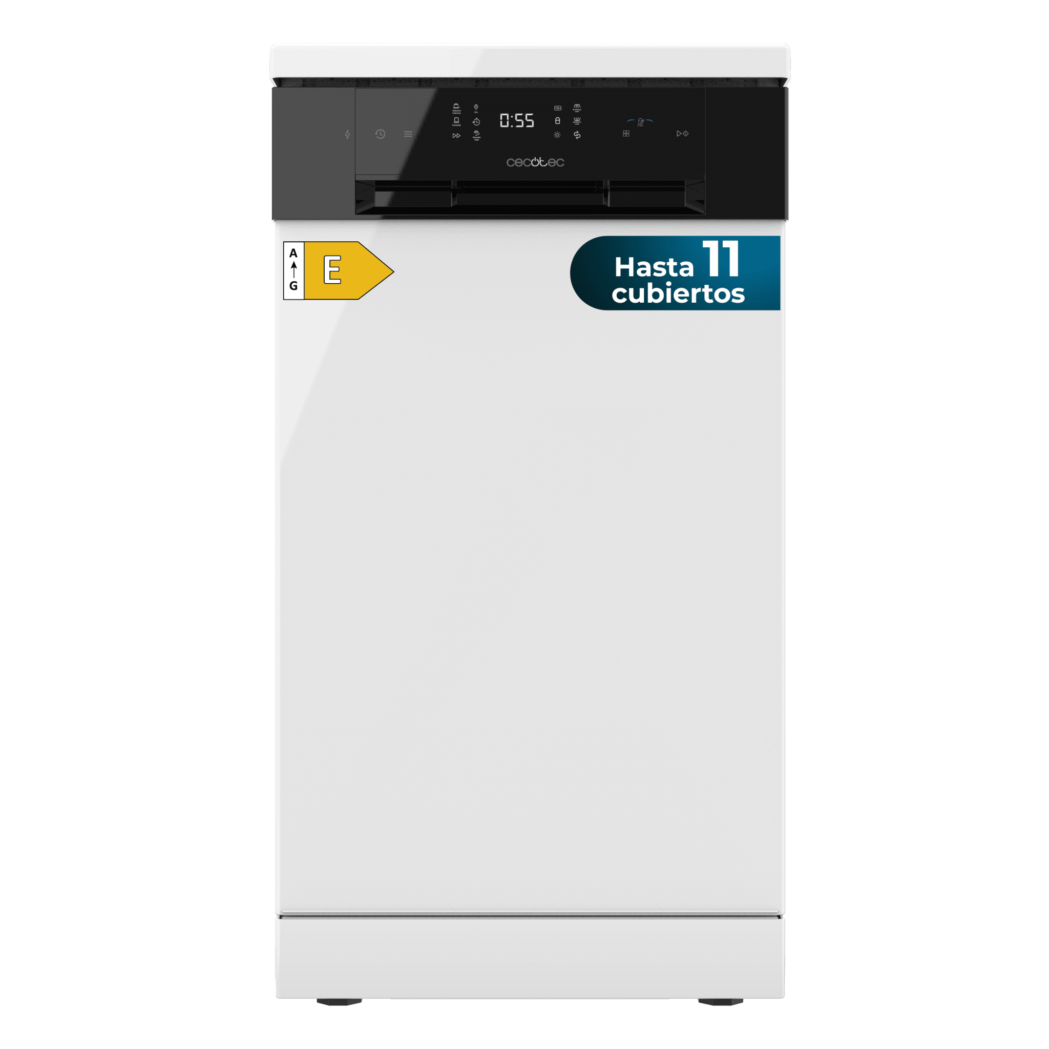 Bolero Aguazero 4201 E M Lavavajillas bolero de 45cm, 11 cubiertos, 6 programas con Dual Zone Wash y comienzo diferido.