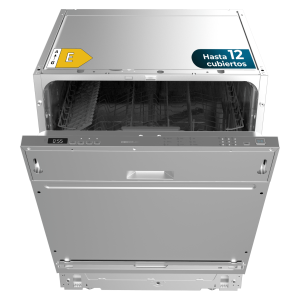 Bolero Aguazero 6102 Full-BI E Lavavajillas Bolero integrable de 60cm, 12 cubiertos y 7 programas con comienzo diferido.