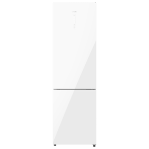 Bolero CoolMarket 356 White Glass D Frigorífico Combi White Glass con 356 litros de capacidad, 200 cm de alto y 60 cm de ancho, clase D y motor inverter plus. Con sistema Multi Air Flow, Total No Frost y 2 cajones para los productos frescos.