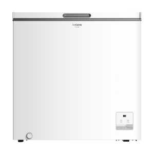 Bolero CoolMarket Chest 199 white E Congelador horizontal white con capacidad 199 litros, control electrónico, clase E, motor inverter plus, display, convertible a frigorífico.