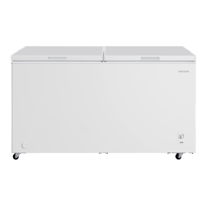 Bolero CoolMarket Chest Duo 508M White E Congelador Horizontal 508L, UltraContact D-Cool, Ruedas EasyMove, Dual Function, Puerta ZeroG (80º-30º), Dual Function, Doble Puerta y Doble Cesta