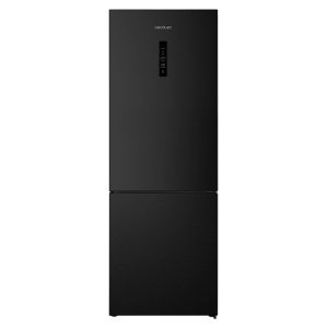Bolero CoolMarket Combi 495 Dark E Frigorífico combi Dark Inox 495 litros de capacidad 2 metros de alto y 70 cm ancho, clase E, con sistema Multi Air Flow, total No frost, Multi Cooling.