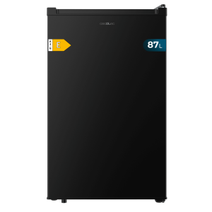 Bolero CoolMarket TF 87 Black Congelador vertical sobremesa negro de 83,6 cm de alto y 50,6 cm de ancho con gran capacidad de 87L y clase energética E.