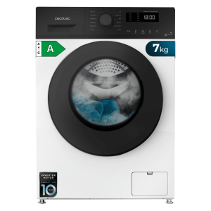 Bolero DressCode 7150 Inverter A Lavadora de 7 kg de capacidad y 1400 rpm, 12 programas, Clase A, Motor Inverter Plus, Steam Max, Drum Clean, Delay Start y Child Lock.