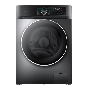 Bolero DressCode 9500 Inverter Steel A Lavadora de carga frontal de 9 Kg steel, 1400 rpm, Motor Inverter Plus, SteamMax, Drum Clean, Allergy Care, Pearl Drum, Delay Start, Stop&Go, display LED y acabados cromados, programa ECO y KidLock