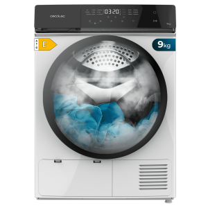 Bolero DressCode Dry 9400 A++ Secadora Bomba de calor de 9 kg, Clase E, Full Touch, Plancha Fácil, 15 prgramas y Tambor de acero inoxidable.