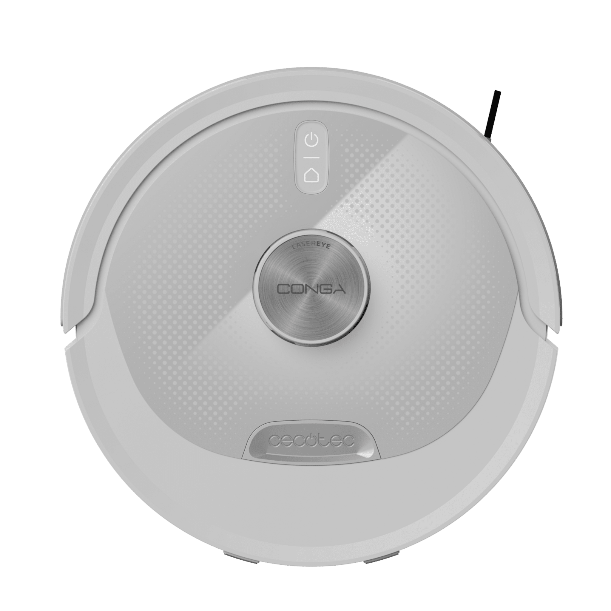 Conga M80 Pearl Robot aspirador con Navegación láser. 25000 Pa de succión del motor. Autonomía de hasta 240 minutos en modo. Cepillo silicona, ideal para casas con mascotas. Compatible con Bluetooth y WiFi para redes 2,4 GHz. - Imagen 3