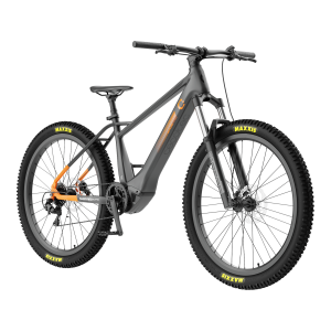 ErosPro Medium XC – Bicicleta eléctrica de montaña con ruedas de 29”, batería LG integrada de 500 Wh, autonomía de hasta 100 km, suspensión delantera y frenos hidráulicos Shimano MT200. Diseñada para uso MTB, ofrece estabilidad, control y eficiencia en recorridos por caminos y terrenos irregulares.