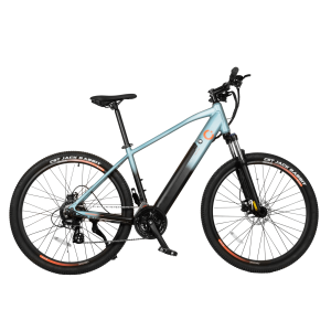 Mountain Ventus Bicicleta eléctrica de montaña 27,5", con 90Km de autonomía , suspensión delantera, cambio Shimano 24 velocidades y doble disco de freno hidráulico.